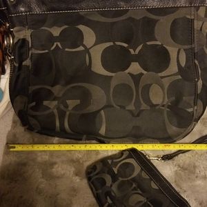 Coach Purse & coin purse together